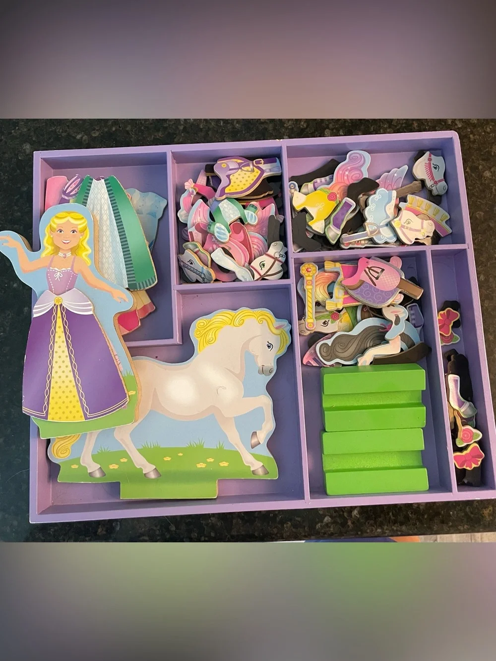 Melissa & Doug Lila & Lucky (Princess & Pony) magnetic dress-up